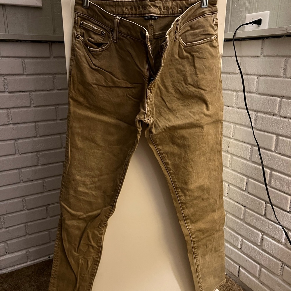 American Eagle Outfitters Tan Jeans